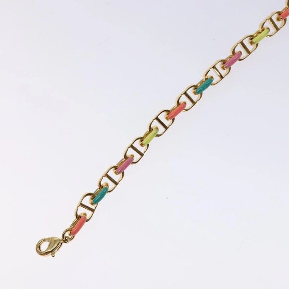 Christian Dior Bracelet metal Gold Auth 128891M - Picture 9 of 11